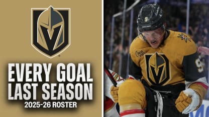 Všechny góly sezony od hráčů Golden Knights