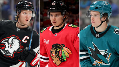 Top players under 25 Dahlin Bedard Celebrini