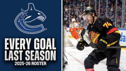 Všechny góly sezony od hráčů Canucks