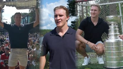 Florida Panthers Anton Lundell brings Stanley Cup to Finland amusement park