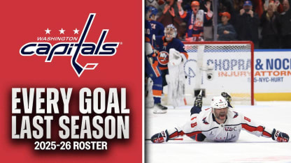 Všechny góly sezony od hráčů Capitals