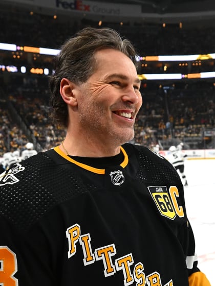 Jaromír Jágr v Síni slávy Pittsburgh Penguins